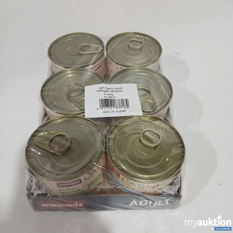 Artikel Nr. 808438: Animonda Katzenfutter carny adult Geflügel Variation 6x200g