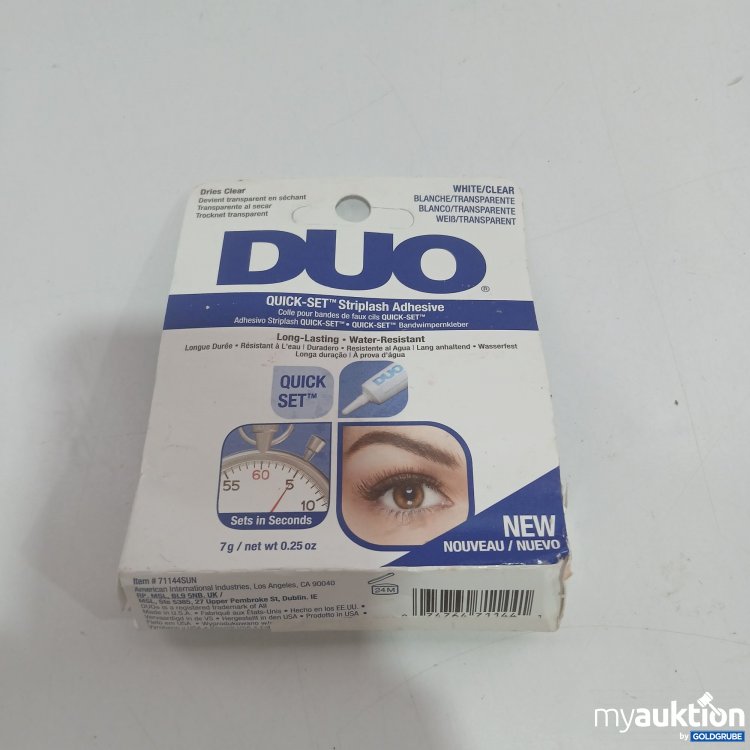 Artikel Nr. 839438 Artikel Nr. 839438: DUO Quick-Set Wimpernkleber 7g