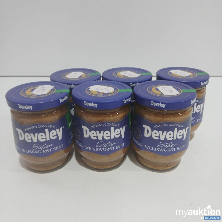 Artikel Nr. 906438 Artikel Nr. 906438: Develey Süßer Weisswurst Senf 6x250ml