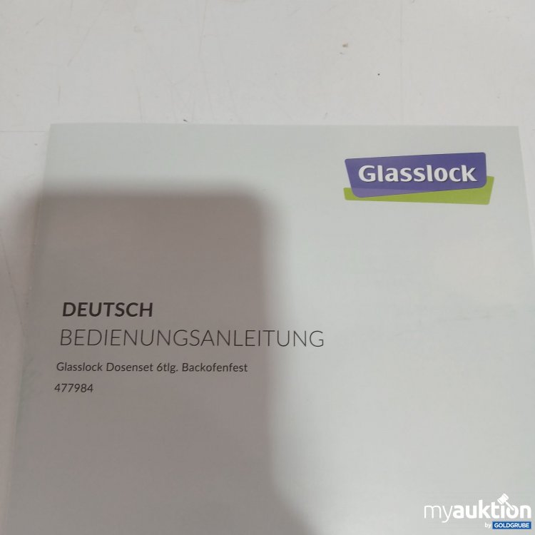 Artikel Nr. 969438 Artikel Nr. 969438: Glasslock Dosenset 6tlg Backofenfest