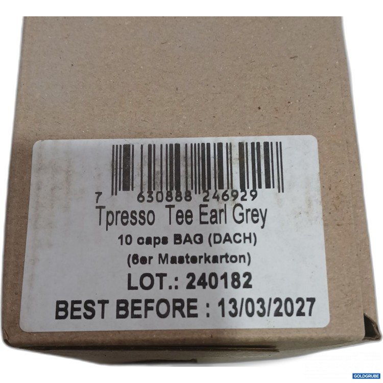Artikel Nr. 973438: Tpresso Tee Earl Grey 6x10 Kapseln 