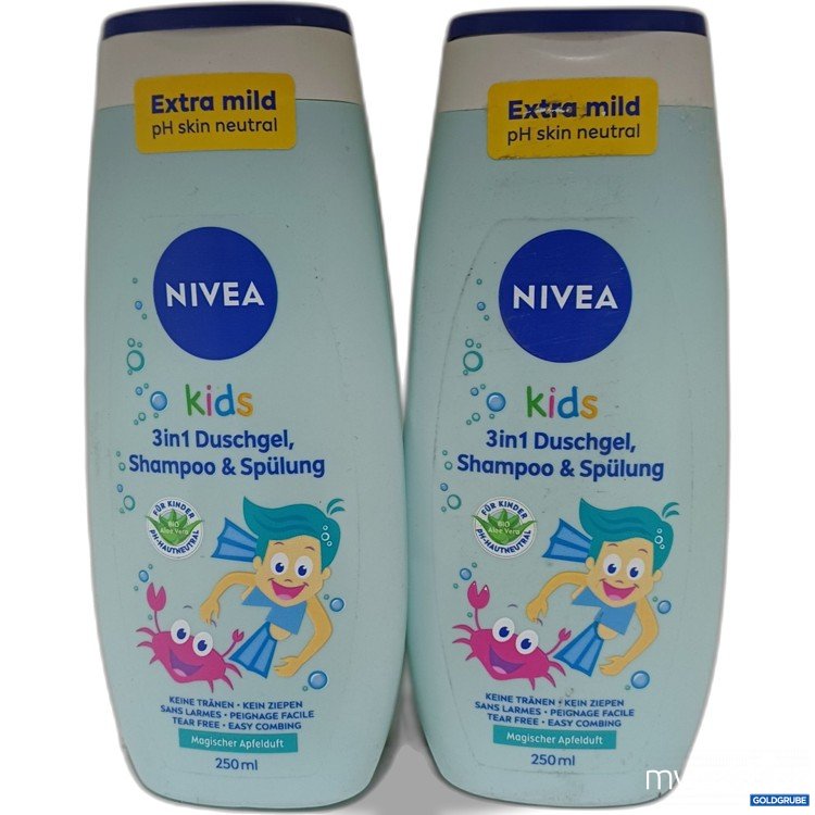 Artikel Nr. 987438: Nivea Kids 3in1 Duschgel, Shampoo & Spülung 2x250ml