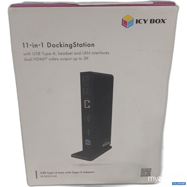 Artikel Nr. 989438: Icy Box 11 in 1 Docking Station IB-DK2251AC 