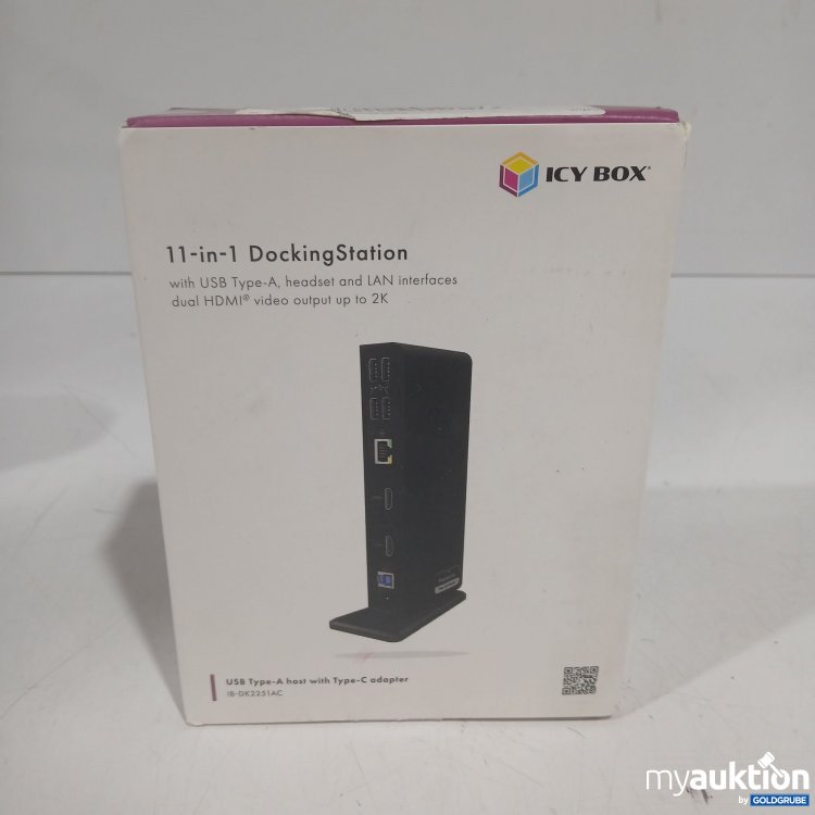 Artikel Nr. 989438: Icy Box 11 in 1 Docking Station IB-DK2251AC 