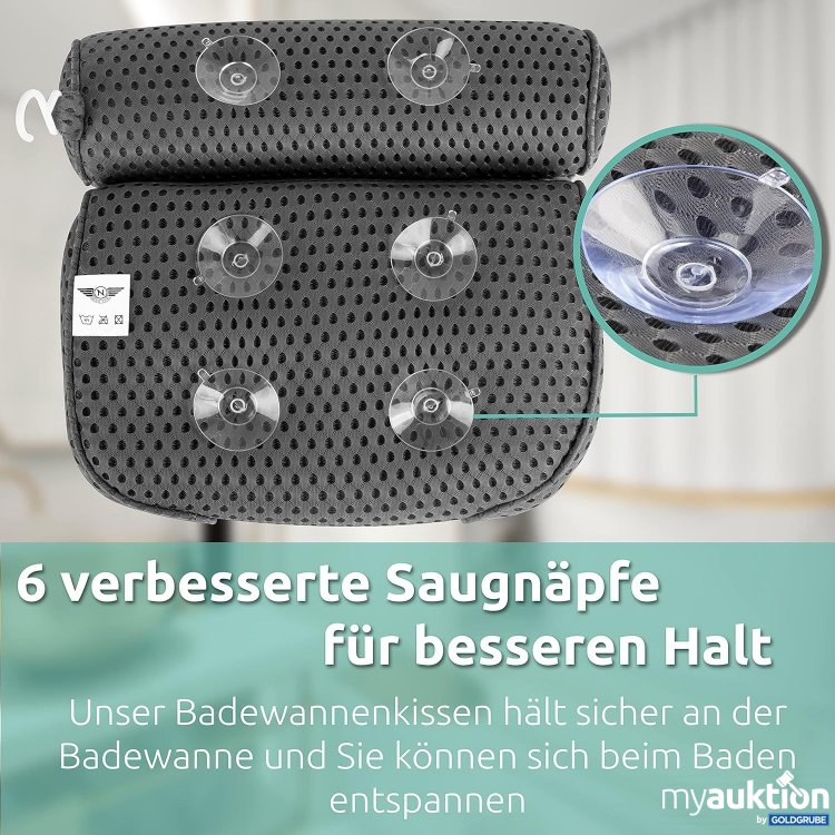 Artikel Nr. 433439 Artikel Nr. 433439: Newark Premium Badewannenkissen Grau