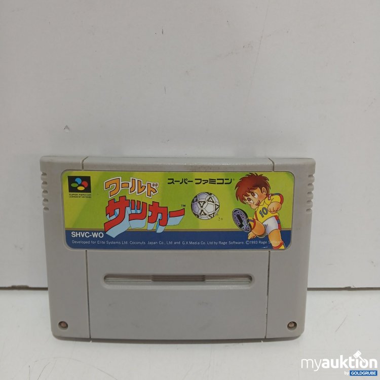 Artikel Nr. 468439: Nintendo Super Famicom Spielmodul World Soccer