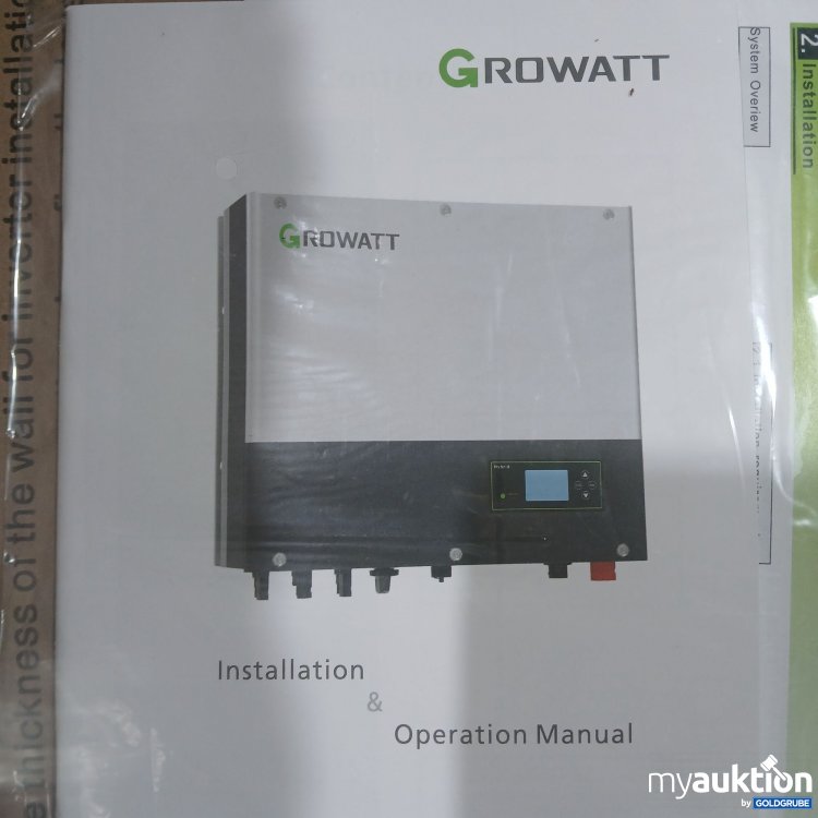 Artikel Nr. 522439 Artikel Nr. 522439: Growatt Wechselrichter SPH 10000TL3 BH-UP
