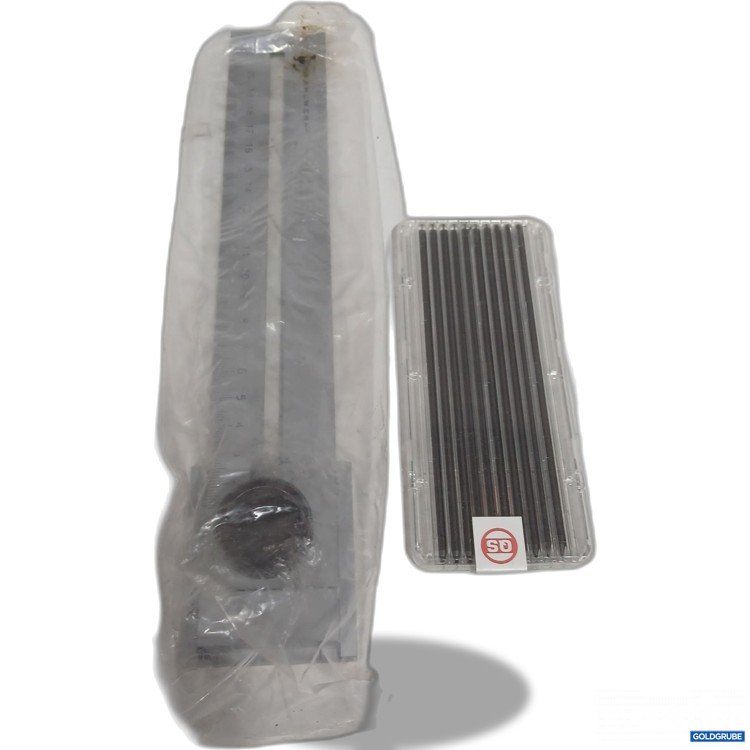 Artikel Nr. 524439: Stahlwerk Streichmass mit flachem Schieber 40mm 0-200 