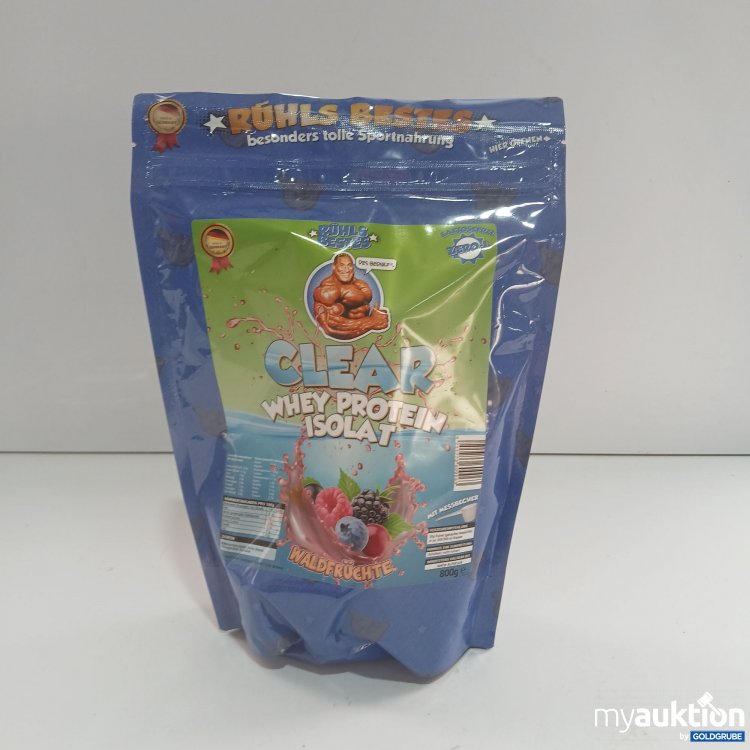 Artikel Nr. 815439: Rühls Bestes Clear Whey Protein Isolat Waldfrüchte 800g