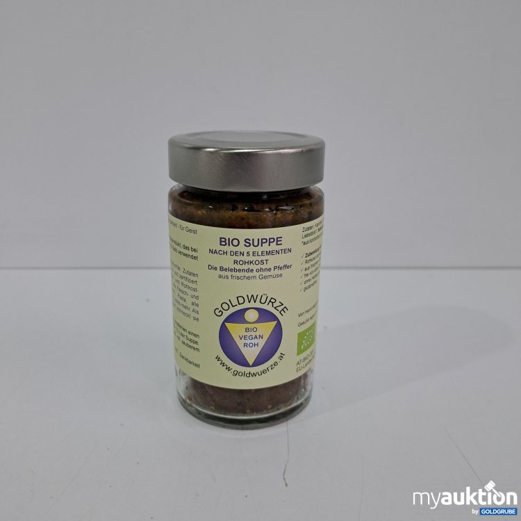 Artikel Nr. 817439 Artikel Nr. 817439: Goldwürze Bio Suppe Rohkost 200g