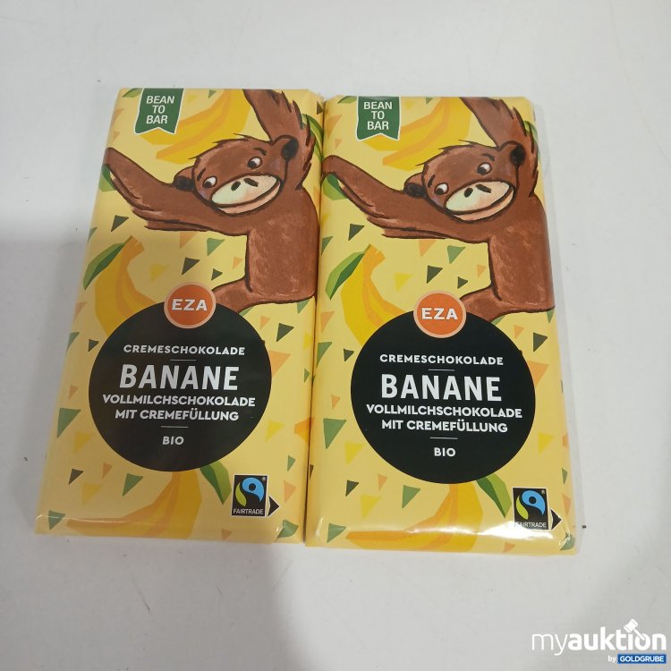 Artikel Nr. 818439: EZA Cremeschokolade Banane je 100g