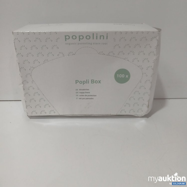 Artikel Nr. 846439 Artikel Nr. 846439: Popeline Popli Box 100 stück windelvlies