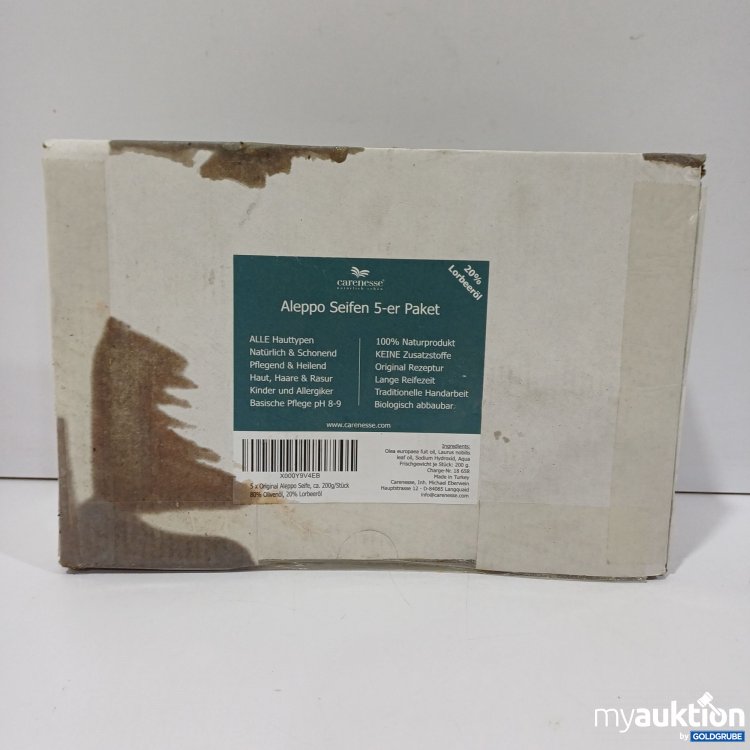 Artikel Nr. 886439: Aleppo Seifen 5xca.200g