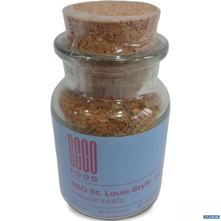 Artikel Nr. 914439: Ecco Food BBQ St. Louis Style Gewürzsalz 95g