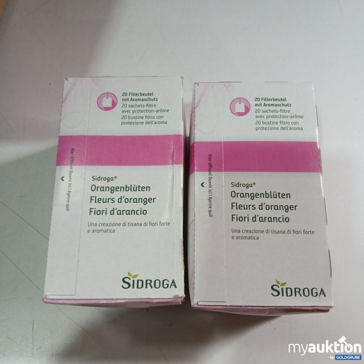 Artikel Nr. 958439: Sidroga Orangenblütentee mit 20 Filterbeutel 2er Set