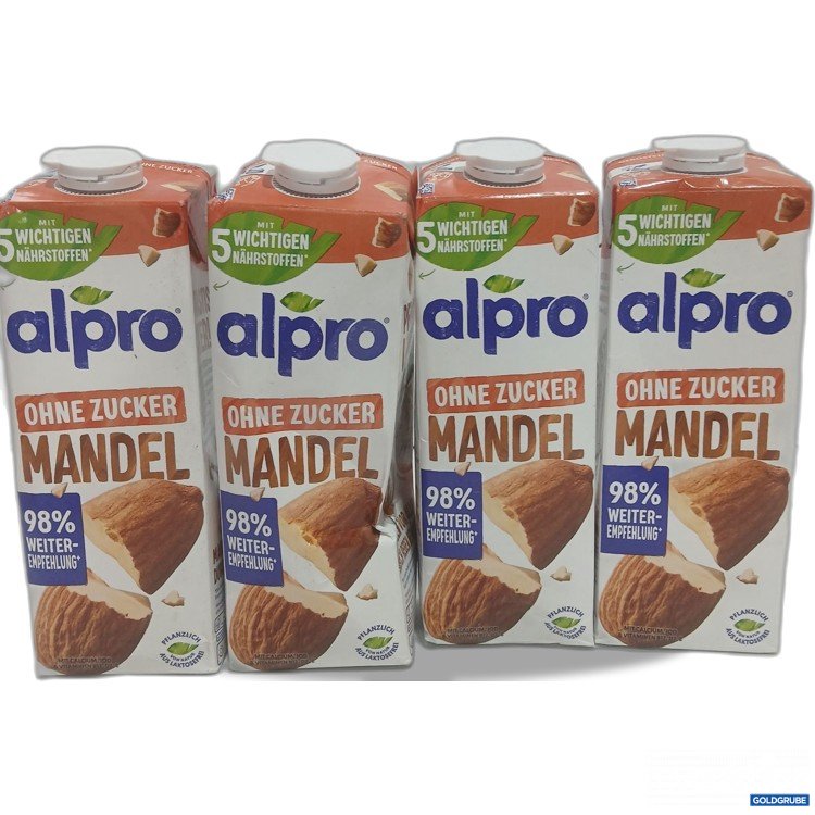 Artikel Nr. 977439: Alpro Mandel ohne Zucker 4x1l 