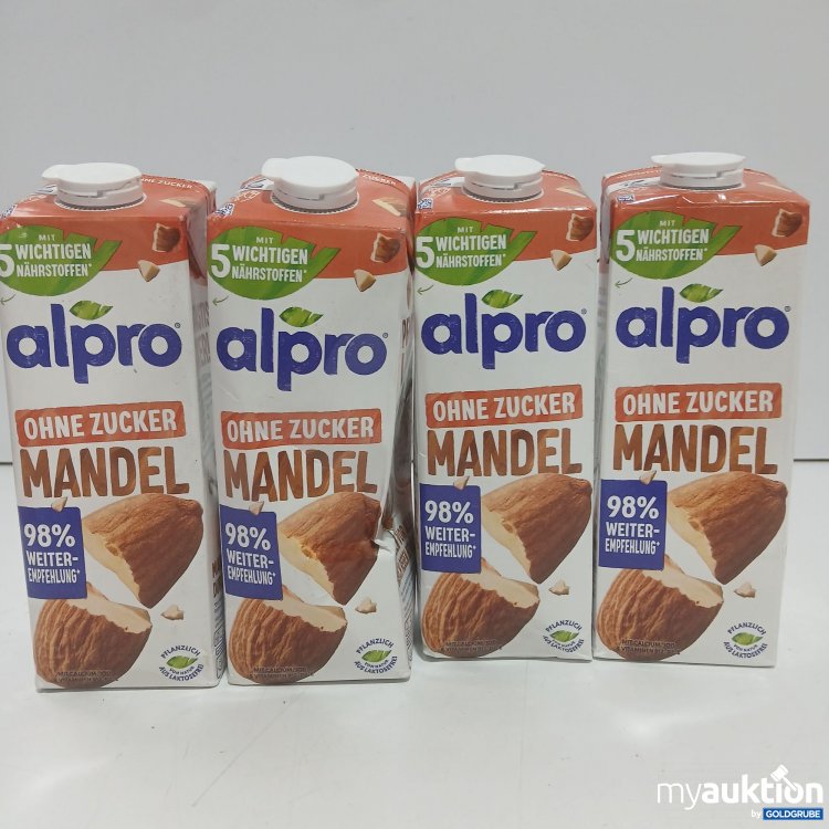 Artikel Nr. 977439: Alpro Mandel ohne Zucker 4x1l 