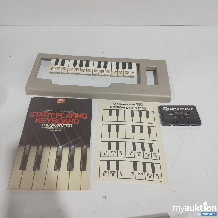 Artikel Nr. 989439 Artikel Nr. 989439: SFX start playing Keyboard Commodore Music Maker