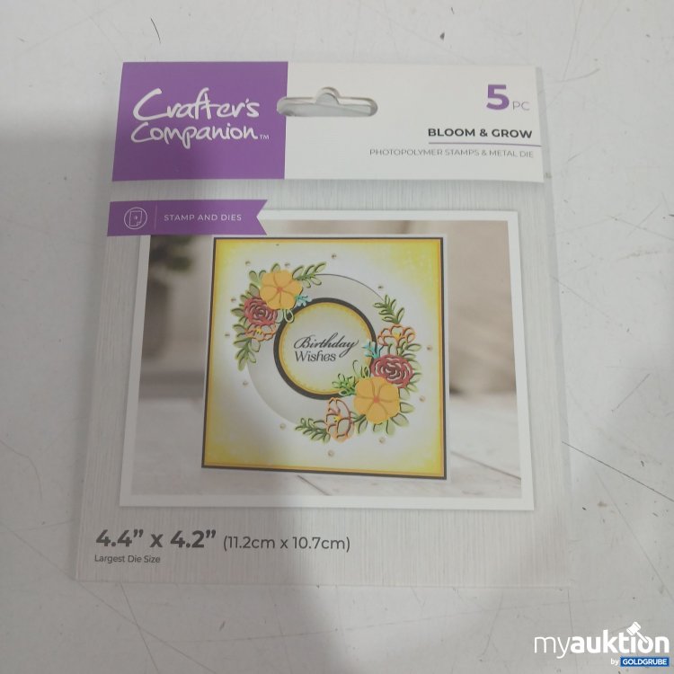 Artikel Nr. 996439: Crafter's Companion Bloom & grow Stamp and dies 5Pc 
