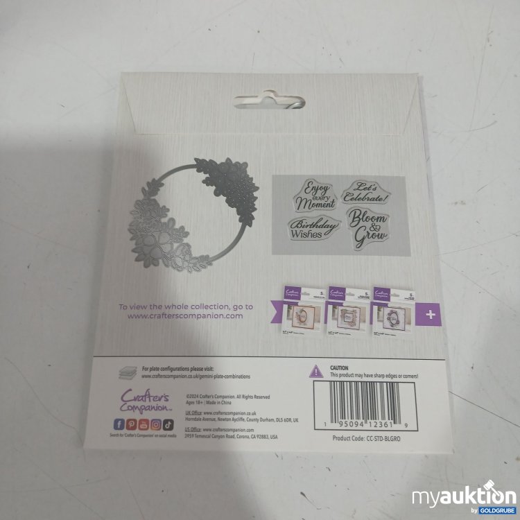Artikel Nr. 996439: Crafter's Companion Bloom & grow Stamp and dies 5Pc 