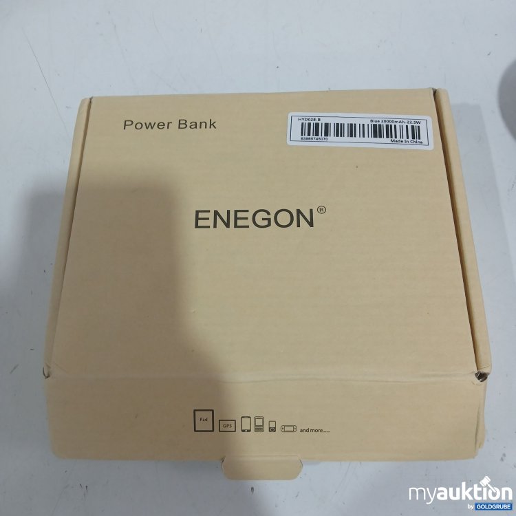 Artikel Nr. 444440 Artikel Nr. 444440: Enegon Power Bank blue HYD028-B