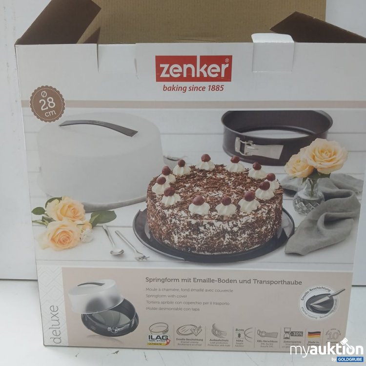 Artikel Nr. 447440 Artikel Nr. 447440: Zenker Springform mit Transporthaube 28 cm