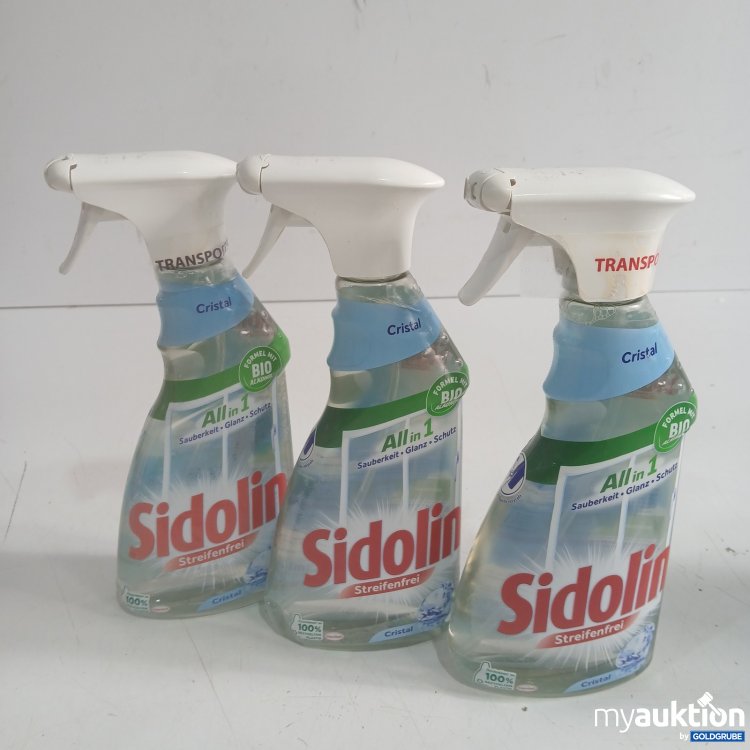 Artikel Nr. 460440 Artikel Nr. 460440: Sidolin Glasreiniger Cristal je 500ml