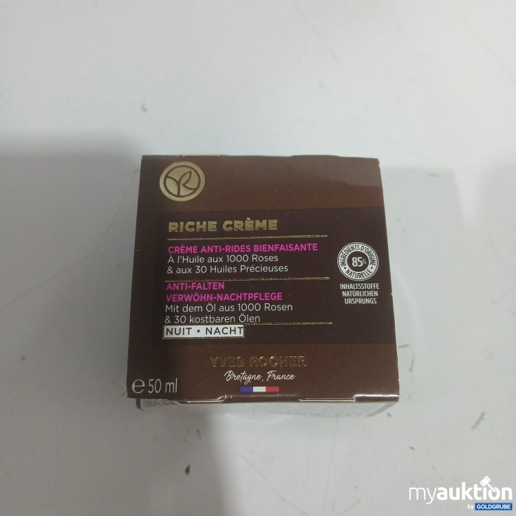 Artikel Nr. 477440 Artikel Nr. 477440: Yves Rocher Riche Crème Anti-Falten Verwöhn-Nachtpflege 50 ml