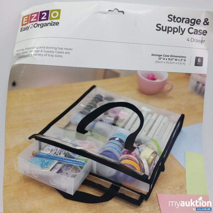 Artikel Nr. 521440 Artikel Nr. 521440: Ez2o Storage & Supply Case 13x13.5x2, 4 Stk