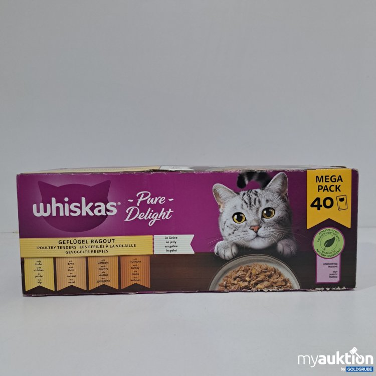 Artikel Nr. 790440 Artikel Nr. 790440: Whiskas Pure Delight Geflügel Ragout 40Stk