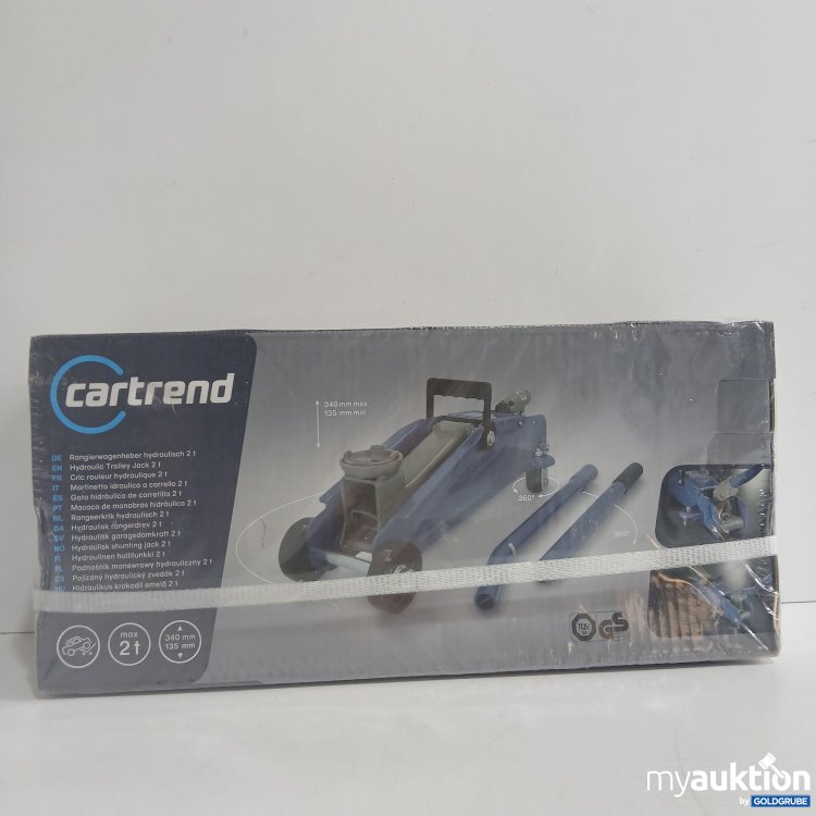 Artikel Nr. 855440 Artikel Nr. 855440: Cartrend Rangierwagenheber hydraulisch 2t