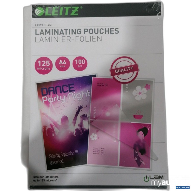 Artikel Nr. 892440: Leitz Laminier-Folien A4 100Stk