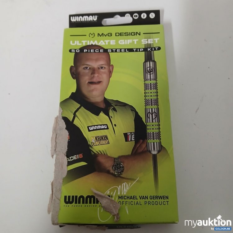 Artikel Nr. 918440 Artikel Nr. 918440: Winmau MvG Design Ultimate Gift Set 50 Piece Steel Tip Kit