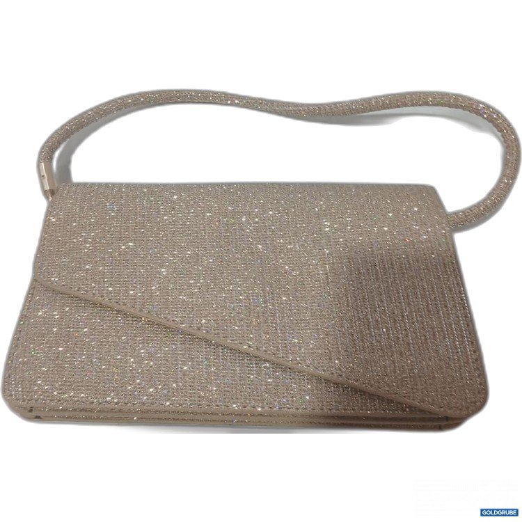 Artikel Nr. 933440: Kleine Handtasche in Roségold mit glitzernder Oberfläche
Ca 23x14cm