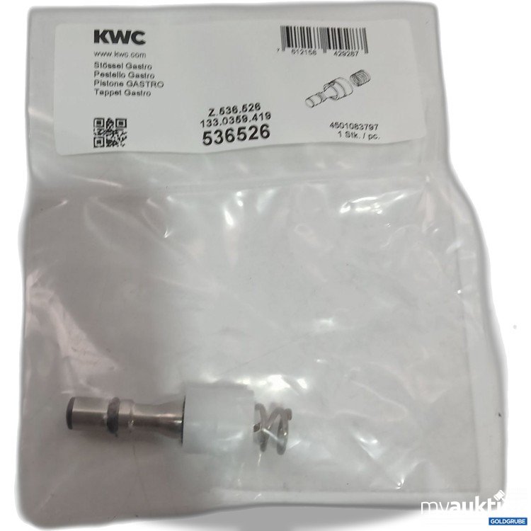 Artikel Nr. 443441: KWC Stössel Gastro 536526 