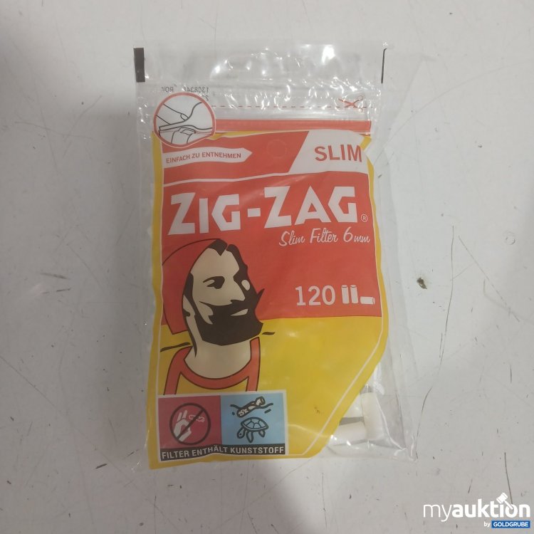 Artikel Nr. 465441 Artikel Nr. 465441: ZIG-ZAG Slim Filter 6 mm 120Stk