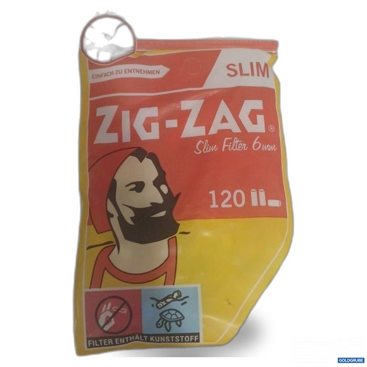 Artikel Nr. 465441 Artikel Nr. 465441: ZIG-ZAG Slim Filter 6 mm 120Stk
