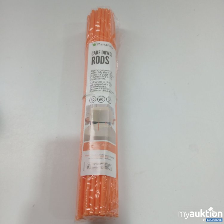 Artikel Nr. 861441: Martellato Cake Dowel Rods 50 Stück 6mm