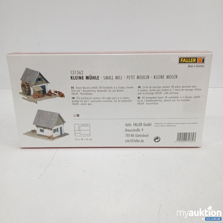 Artikel Nr. 865441: Faller Kleine Mühle Bausatz 131362