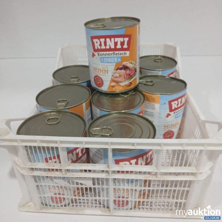 Artikel Nr. 882441: Rinti Junior Hundefutter mit Huhn 9x800g