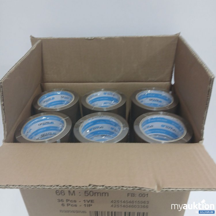 Artikel Nr. 906441: Gws Tapes Verpackungsklebeband Braun 36 Stück 66m : 50mm