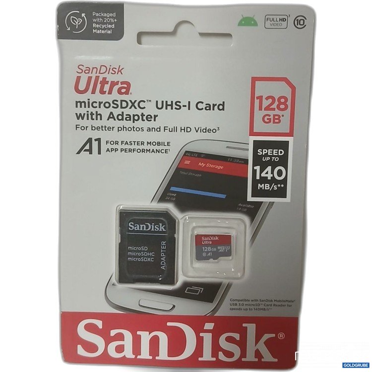 Artikel Nr. 917441 Artikel Nr. 917441: SanDisk Ultra UHS-I Card with Adapter 128GB