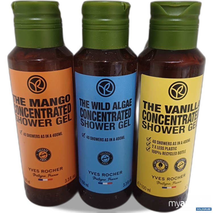 Artikel Nr. 985441 Artikel Nr. 985441: Yves Rocher diverse Sorten konzentriertes Duschgel, 3x100ml