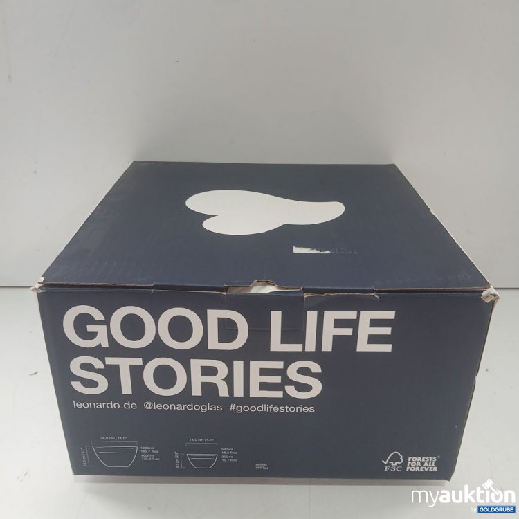 Artikel Nr. 447442 Artikel Nr. 447442: Leonardo Good Life Stories Cucina Optic Schüsselset