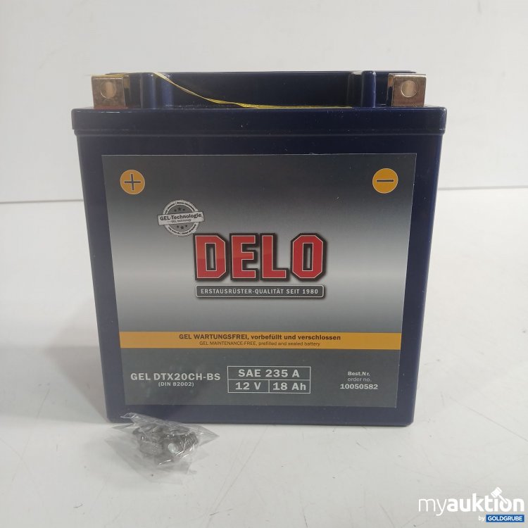 Artikel Nr. 461442: Delo Batterie Gel DTX20CH-BS 12V 18Ah 