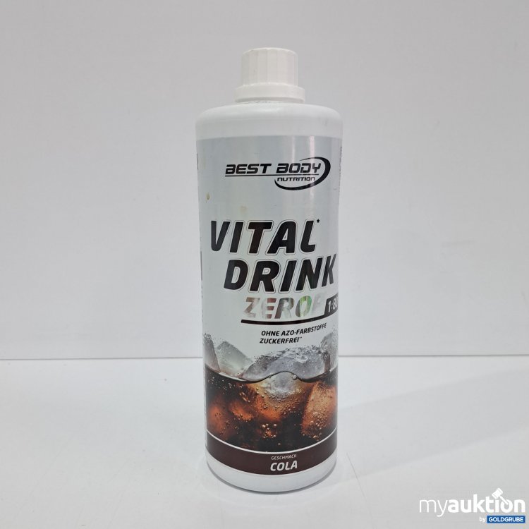 Artikel Nr. 817442 Artikel Nr. 817442: Best Body Vital Drink Zero Cola 1L