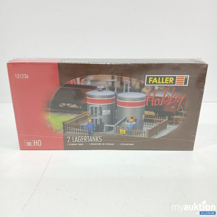 Artikel Nr. 865442: Faller 2 Lagertanks Bausatz 131236