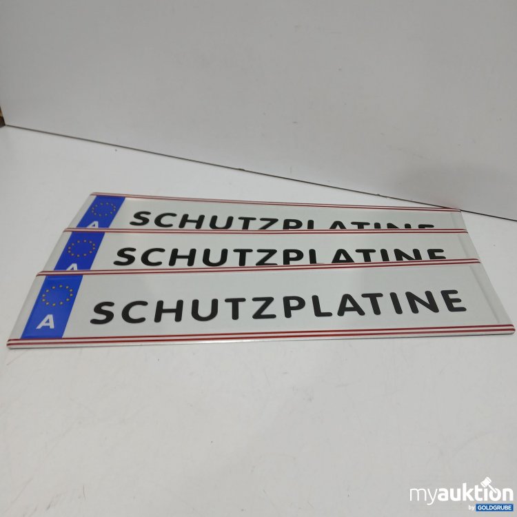 Artikel Nr. 954442: Kennzeichen "Schutzplatine" Set 3 Stück 