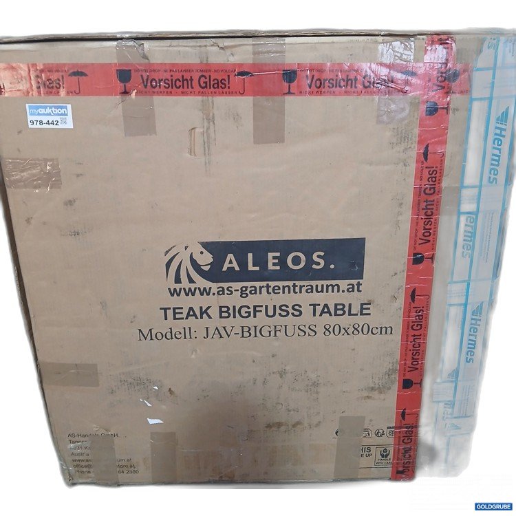 Artikel Nr. 978442: Alles Gartentraum Teak Bigfuss Table JAV BIGFUSS  TABLE 80x80cm  
