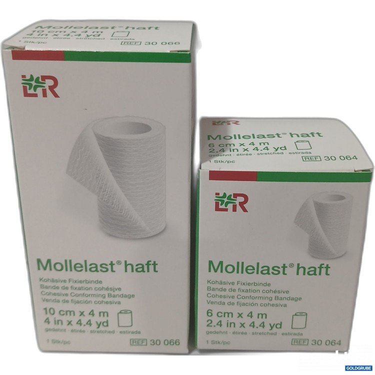 Artikel Nr. 984442 Artikel Nr. 984442: Mollelast haft Fixierbinde 10cmx4m + 6cmx4m